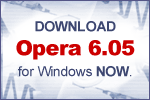  Opera 6.05  Windows